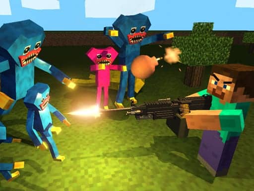 Screenshot van Mine Shooter: Huggy's Attack!