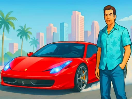 Screenshot van Vice City Driver