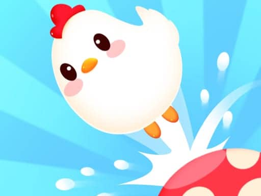 Screenshot van Crazy Chicken Jump
