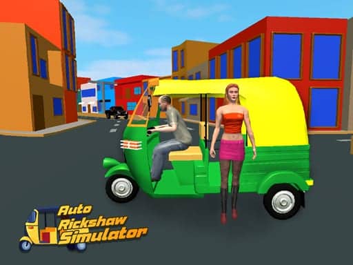 Screenshot van Auto Rickshaw Simulator