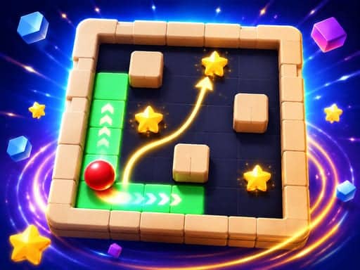 Screenshot van Ball and Maze