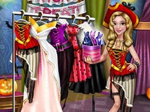 Screenshot van Dove Halloween Dolly Dress Up