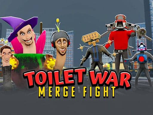 Screenshot van Toilet War: Merge Skibidi