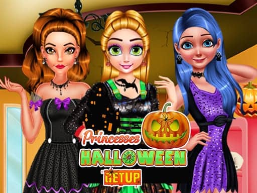 Screenshot van Princesses Halloween Getup