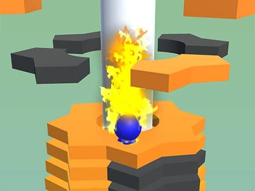 Screenshot van Stack Crash Ball