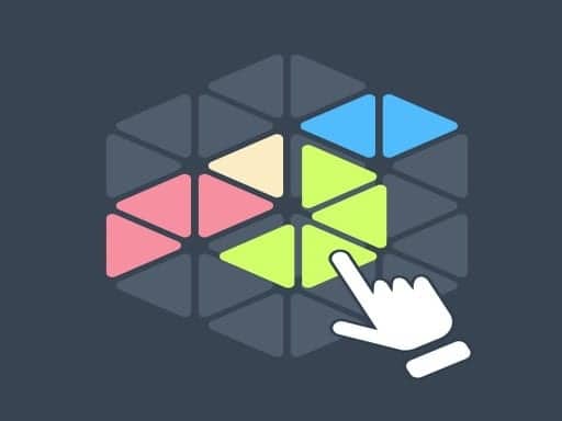 Screenshot van Triangles