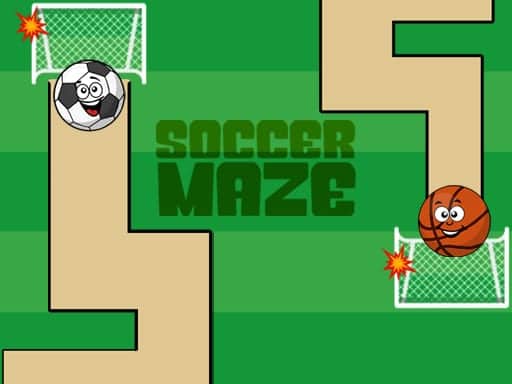 Screenshot van Soccer Maze