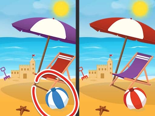 Screenshot van Spot The Difference - Seasons