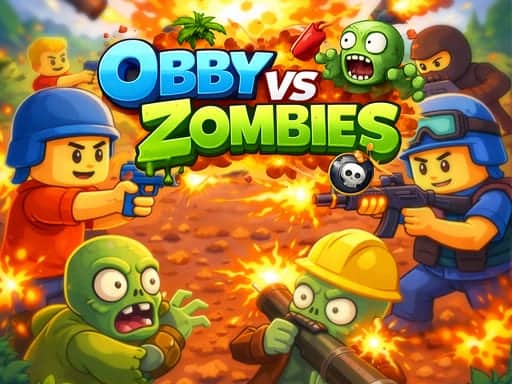 Screenshot van Obby vs Zombies