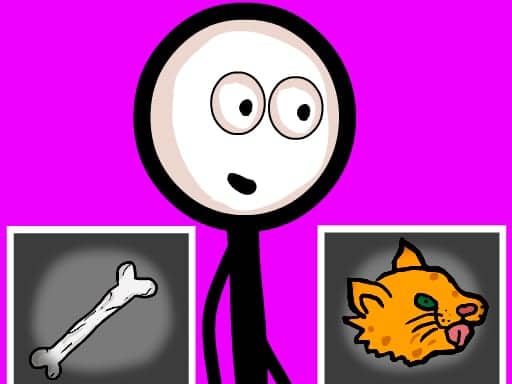 Screenshot van Stickman Choosing actions