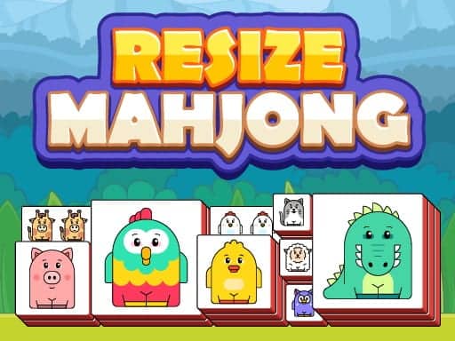 Screenshot van Resize Mahjong