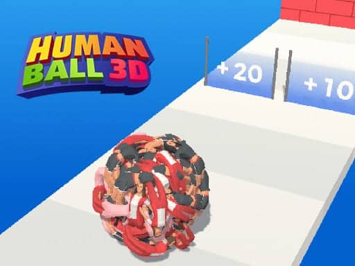 Screenshot van Human Ball 3D