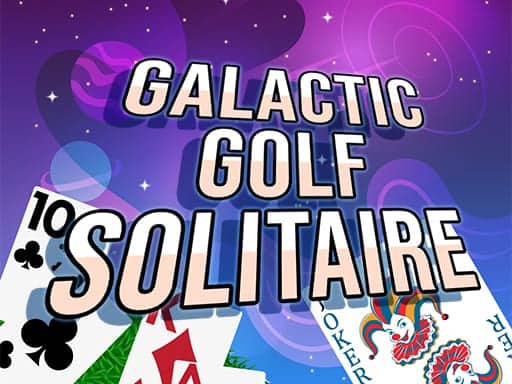Screenshot van Galactic Golf Solitaire