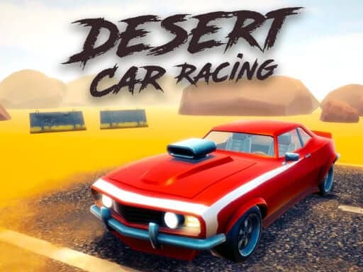 Screenshot van Desert Car Racing