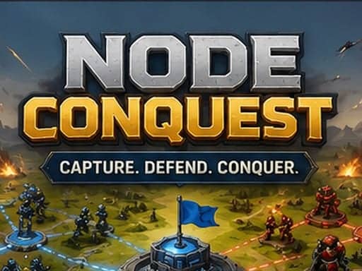 Screenshot van Node Conquest