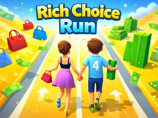 Screenshot van Rich Choice Run