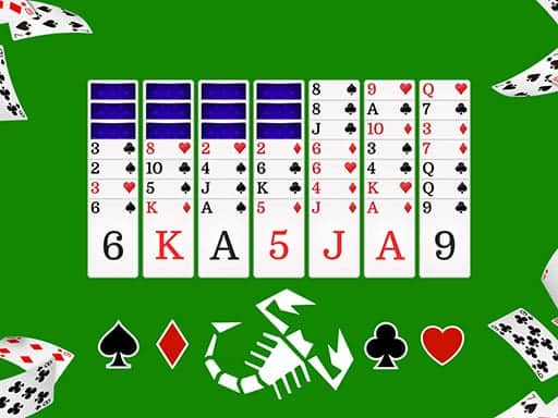 Screenshot van Scorpion Solitaire