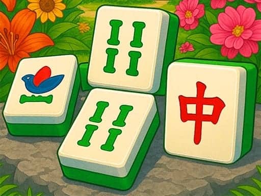 Screenshot van Mahjong Garden