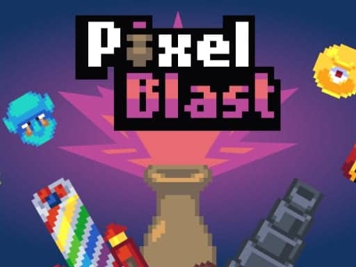 Screenshot van Pixel Blast