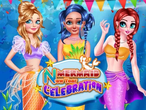 Screenshot van Mermaid New Year Celebration
