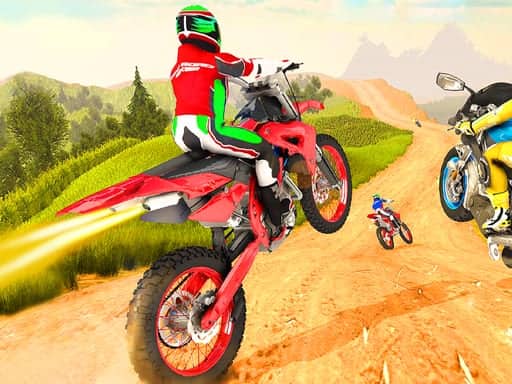 Screenshot van Dirt Bike Stunts 3D
