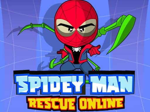 Screenshot van Spidey Man Rescue Online