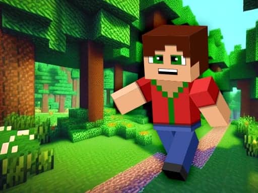 Screenshot van Minicraft