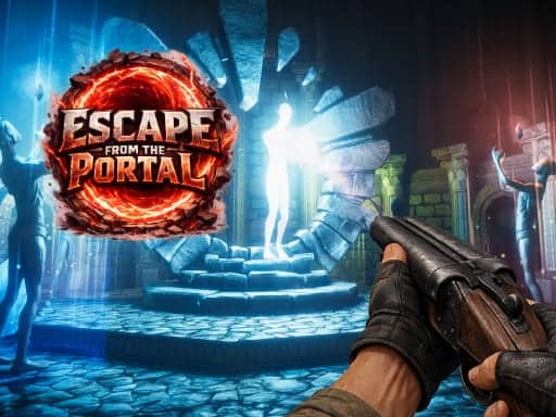 Screenshot van Escape from the Portal
