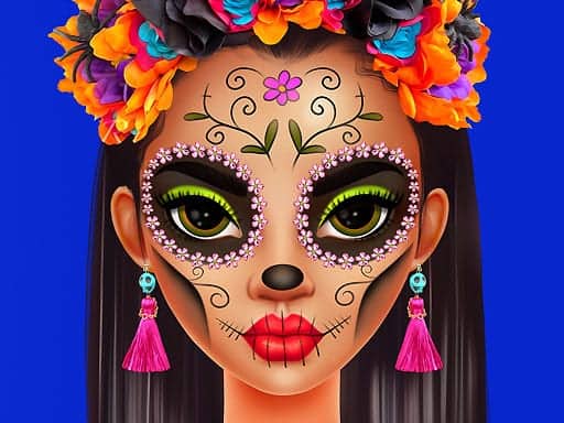 Screenshot van Halloween Makeup Trends