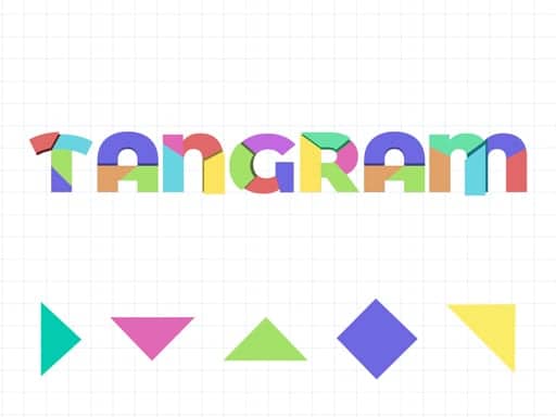 Screenshot van Tangram