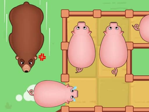 Screenshot van Save The Piggies