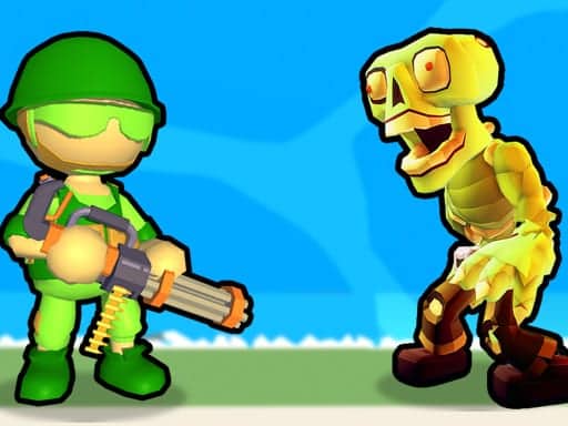 Screenshot van Destruction of Stickman Zombie