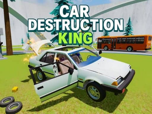 Screenshot van Car Destruction King