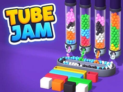 Screenshot van Tube Jam Puzzle