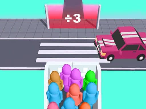 Screenshot van Super Race 3D