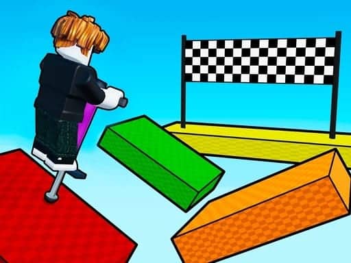 Screenshot van Obby: Pogo Parkour!