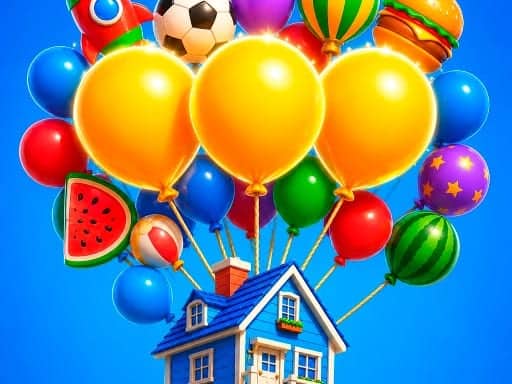 Screenshot van Merge 3D - Match 3 Balloons