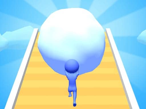 Screenshot van Snowball Rush 3D