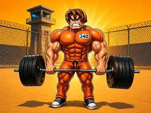 Screenshot van Obby: Pump Up Your Muscles! 1 per second