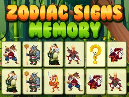 Screenshot van Zodiac Signs Memory