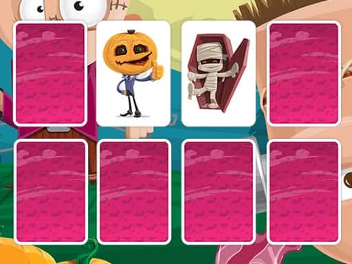 Screenshot van Fun Halloween Memory