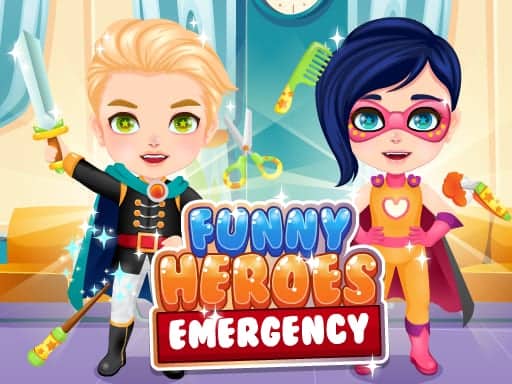 Screenshot van Funny Heroes Emergency