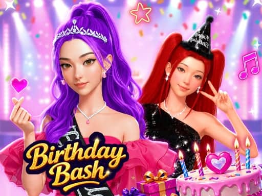 Screenshot van K-Pop Hunter Birthday Bash