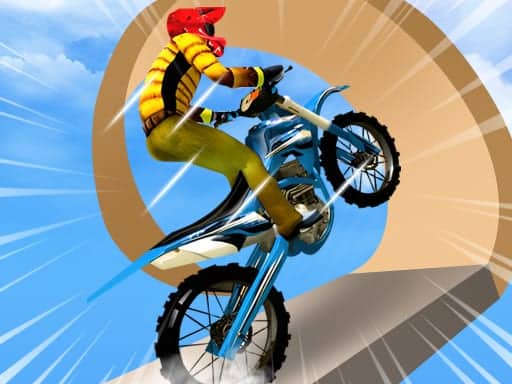 Screenshot van Bike Stunt Racing Legend