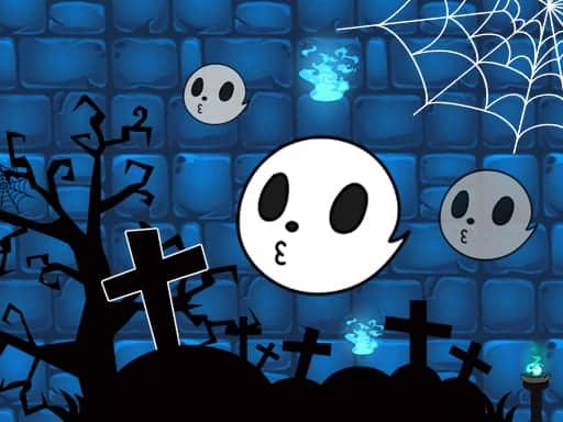 Screenshot van Halloween Ghost Balls