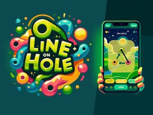 Screenshot van Line on Hole