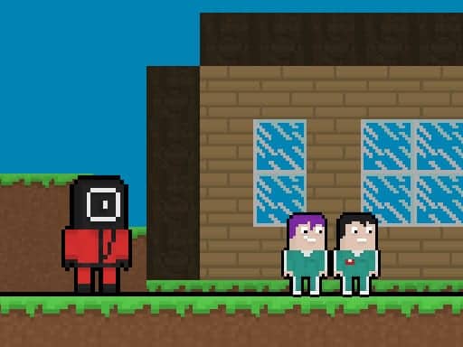 Screenshot van Squid Escape But Blockworld
