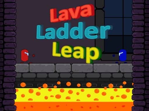Screenshot van Lava Ladder Leap