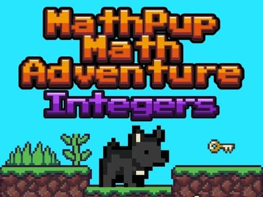 Screenshot van MathPup Math Adventure Integers