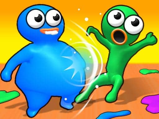Screenshot van Bubble Race Party